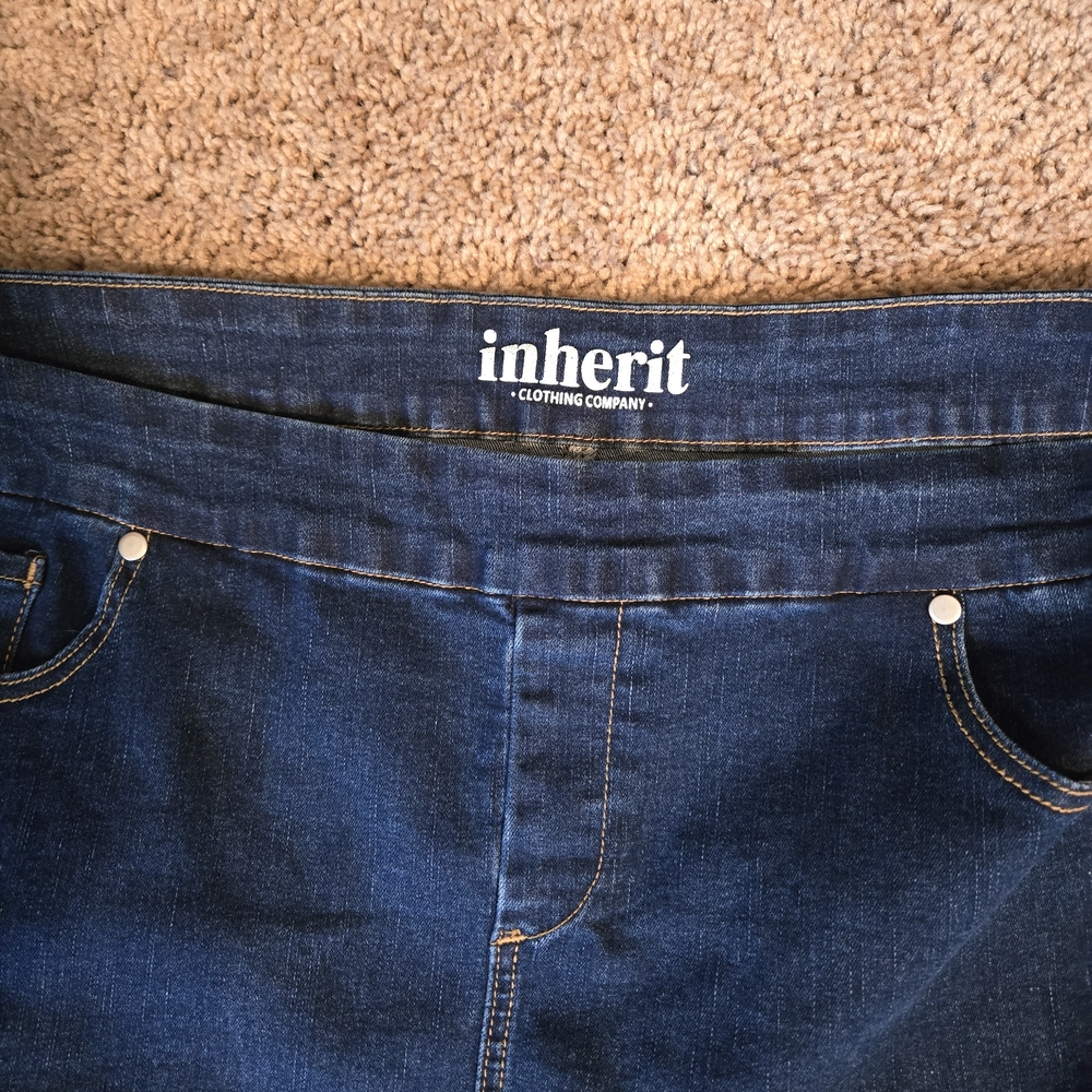 Inherit Women's Blue Denim Skirt